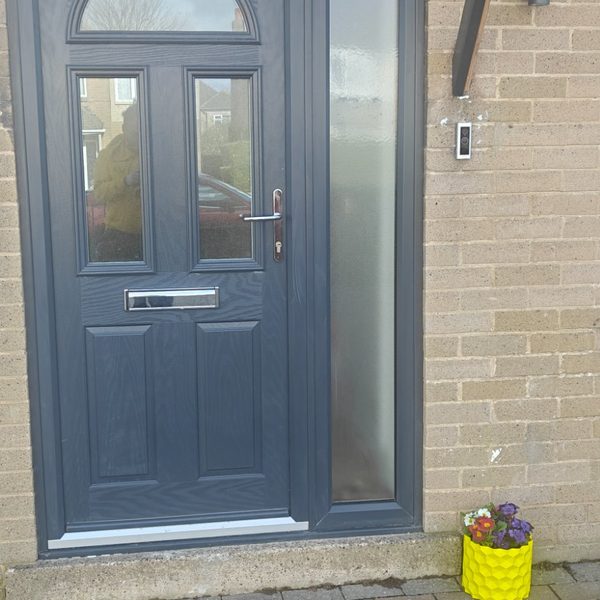 Bloom Pot Medium by front door